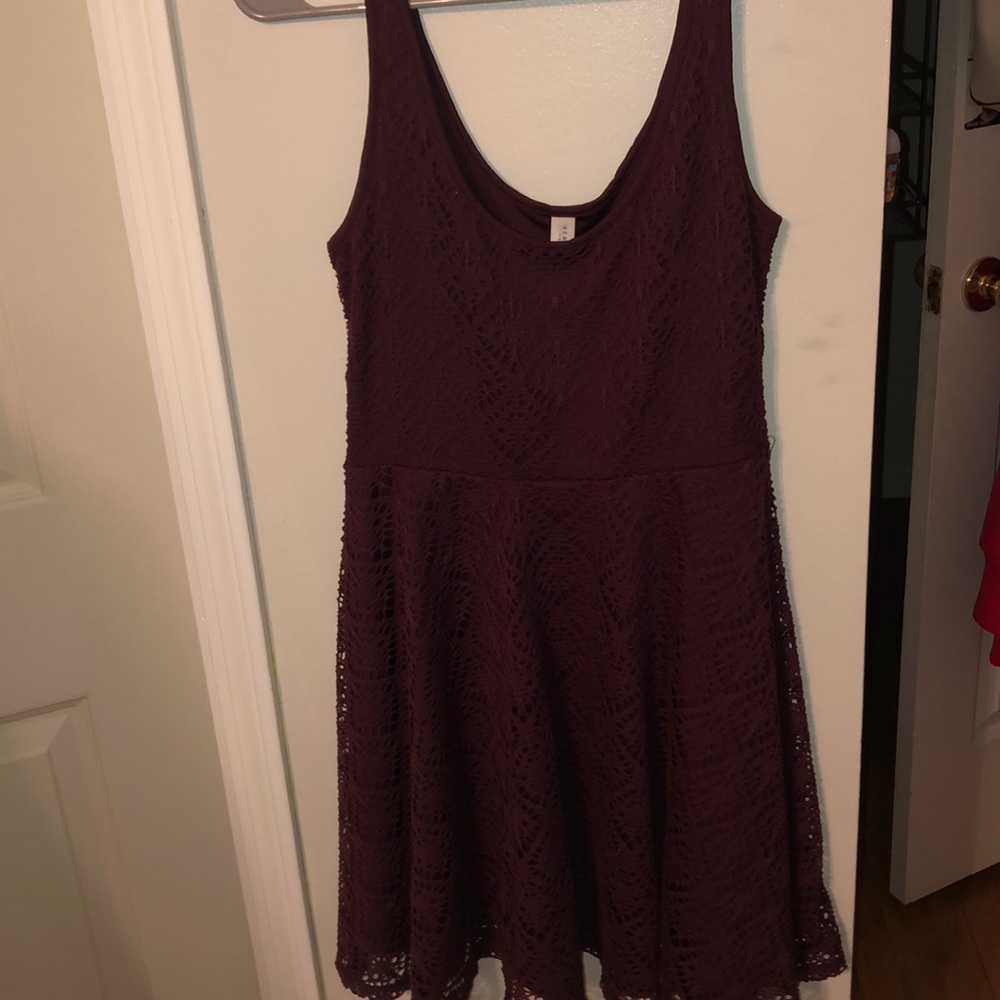 Maroon Dress